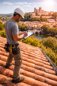 diagnostic de toiture à Béziers