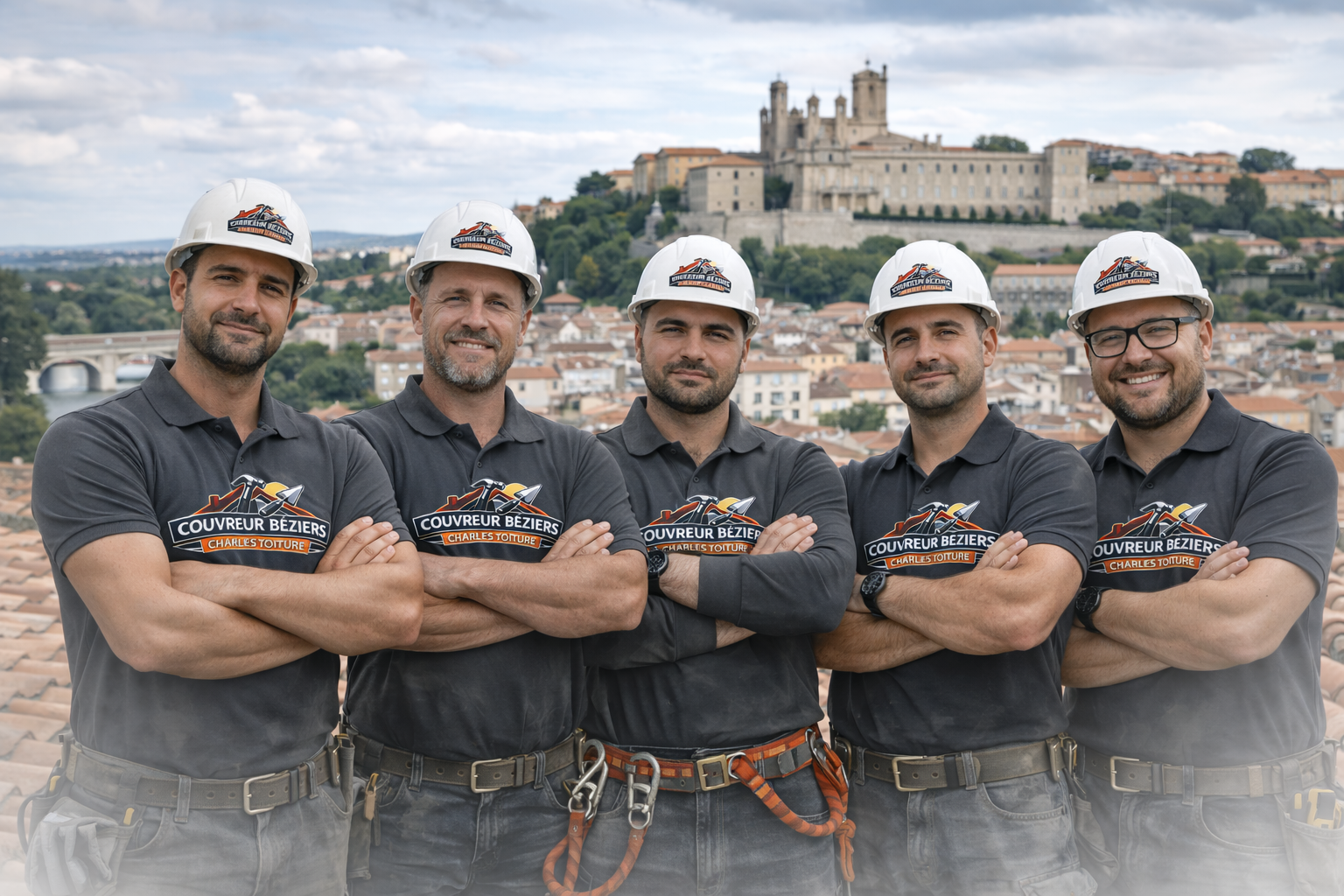 Travaux de couverture à Béziers